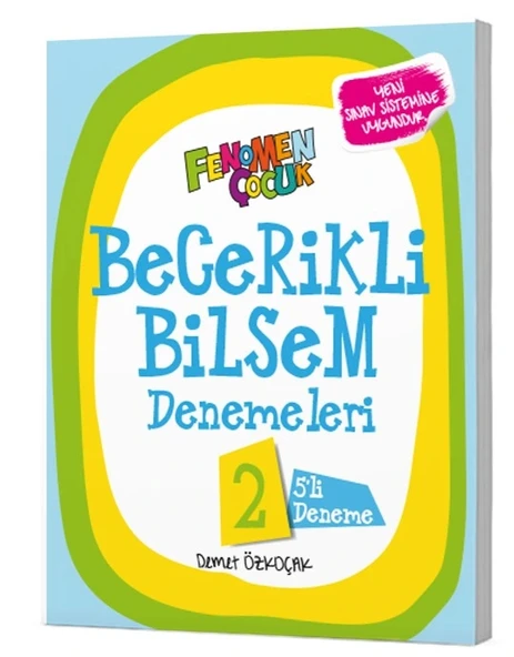 Fenomen Çocuk 2. Sınıf Becerikli Bilsem Genel Zihinsel (5 Deneme) Yeni ürün görseli 1