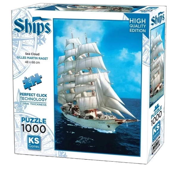 KS Games Sea Cloud Puzzle 1000 Parça 20774 ürün görseli 1