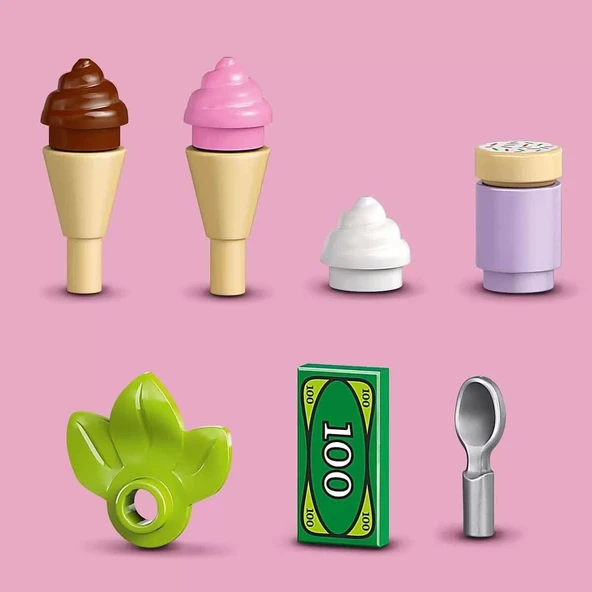 LEGO Friends Heartlake City Dondurma Kamyonu 42644 - Resim 4