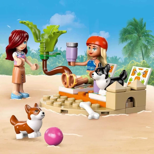 LEGO Friends Sörfçü Köpekler ve Scooter Macerası 42641 - Resim 2