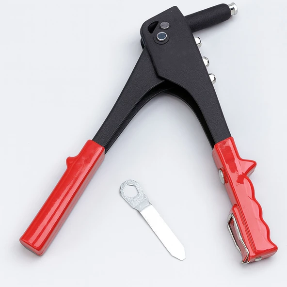 Perçin Tabancası Ergonomik Saplı Dayanıklı Metal Gövde 24 cm Profesyonel El Aleti ürün görseli