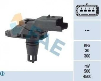 Ford Hava Sicaklık Map Sensörü 207-208-301-308-407-508-3008-5008-Partner Expert-C3 II-C4 II-C5 III-Ds3-Ds - Fae 15132 ürün görseli