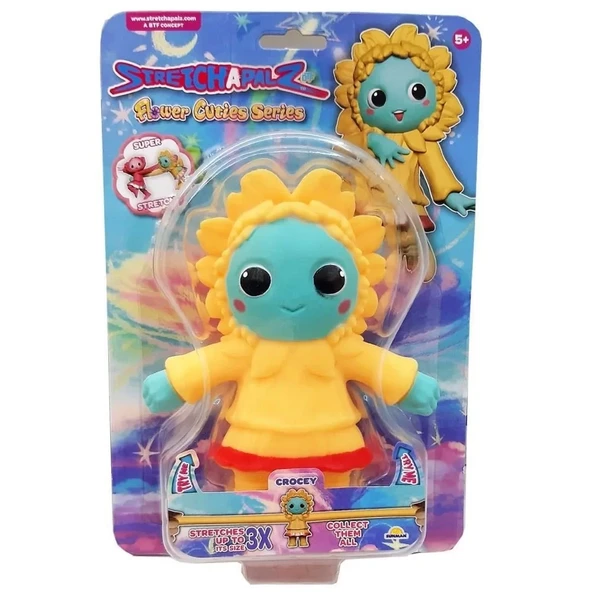 Stretch Çiçek Desenli Figürler 14 cm - Resim 5