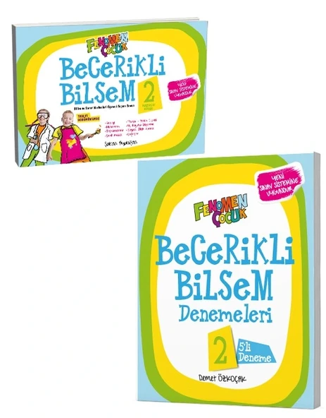 Fenomen Çocuk 2. Sınıf Becerikli Bilsem Hazırlık Ve Deneme Kitabı Güncel Baskı ürün görseli