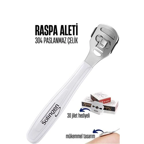 Modacar Raspa Aleti 30 Jilet Yedekli Solingen Profesyonel - 1