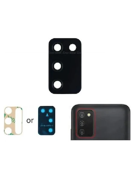 Samsung Galaxy A03S A037F İle Uyumlu Kamera Camı ürün görseli