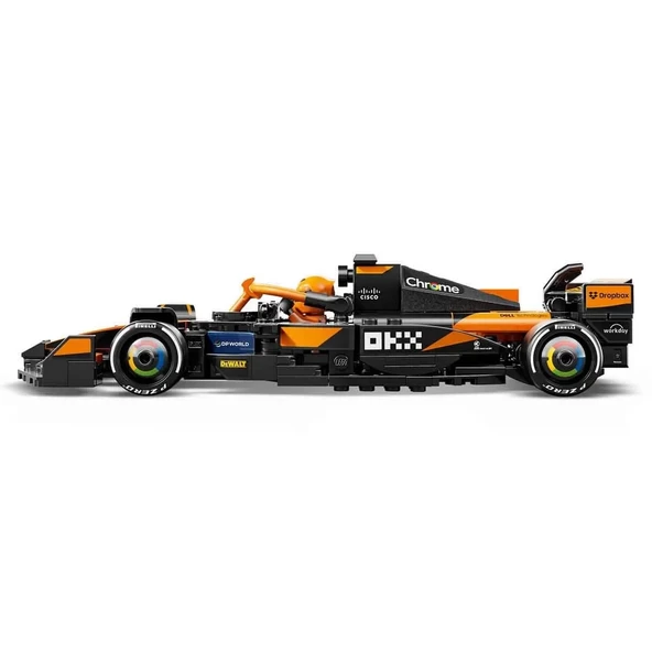 LEGO Speed Champions McLaren F1 Team MCL38 Yarış Arabası - Resim 3