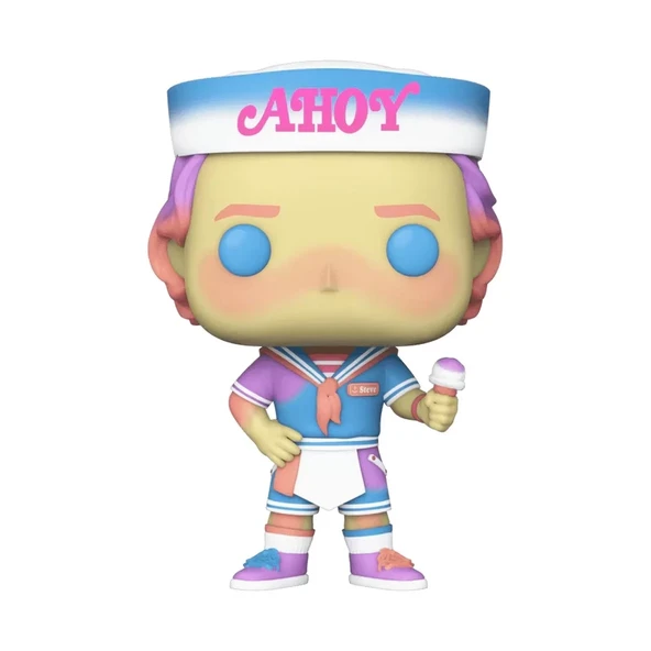 Funko POP TV: Stranger Things - Steve (Scoops Ahoy) ürün görseli 1
