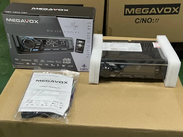MEGAVOX MGX-X600DSP CAR AUDIO PLAYER - 2