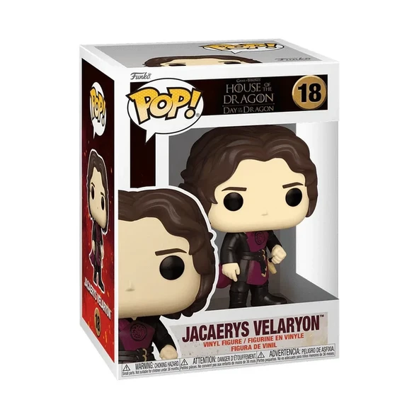 Funko POP Television: House of the Dragon - Jarcarys Valaryon - Resim 2