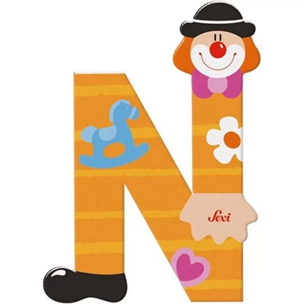 Palyanço Ahşap Harf N ürün görseli 1