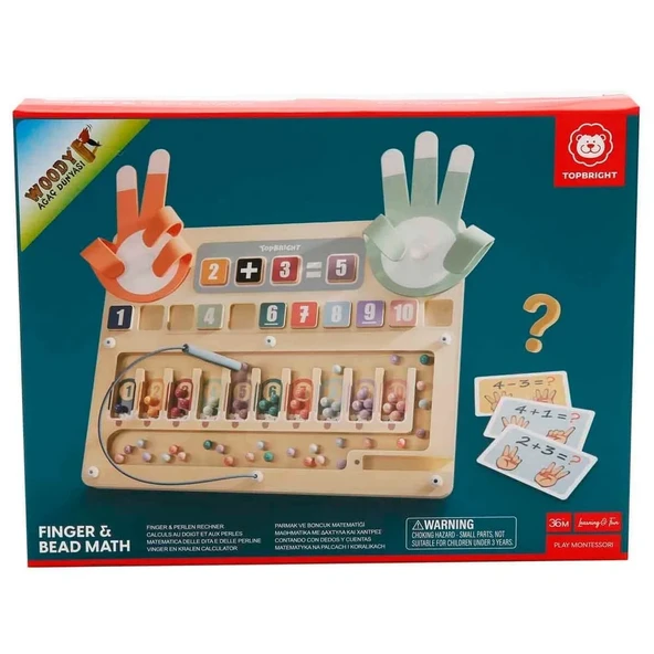 Parmak ve Boncuk Matematiği Oyunu - Resim 3