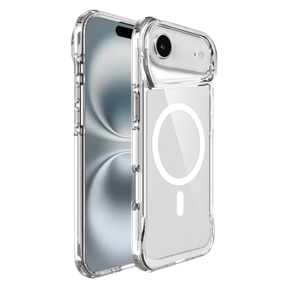 iPhone 17 Air Kılıf M-safe Şarj Özellikli T-Max M-safe Kılıf - Resim 2