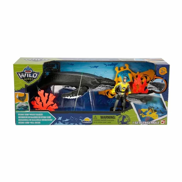 Wild Quest Hydro Surf Balina Araştırma Oyun Seti - Resim 2