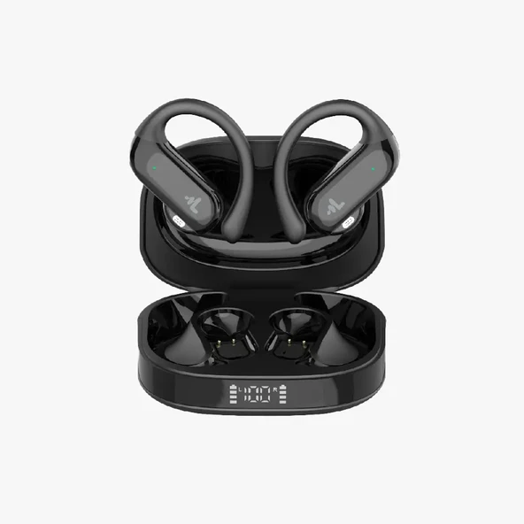 S29 ENC TWS Sporcu Su ve Tere Dayanıklı Kancalı Kablosuz Kulaklık - 2