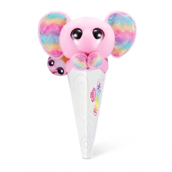 Coco Cones Gökkuşağı Peluş S1 9631SQ1 - Resim 3