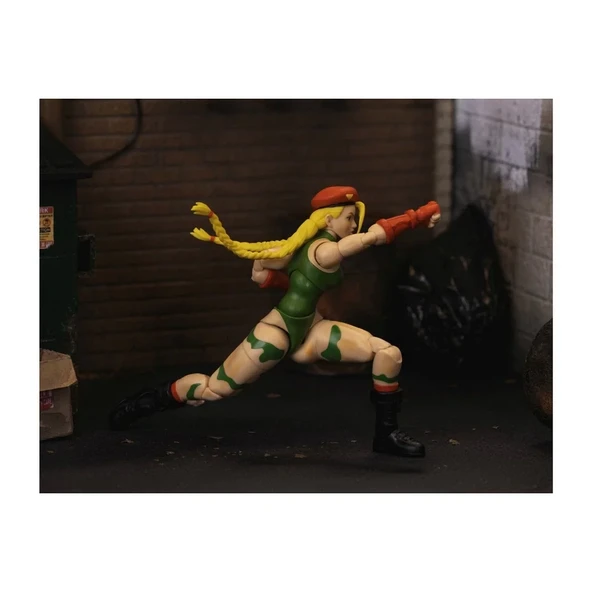 Jada Street Fighter II Cammy White Figür - Resim 4