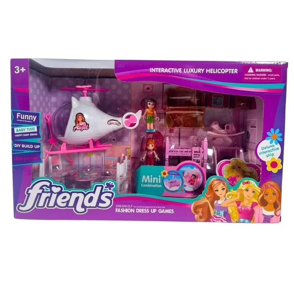 Helikopter Yatak Oyun Seti ürün görseli