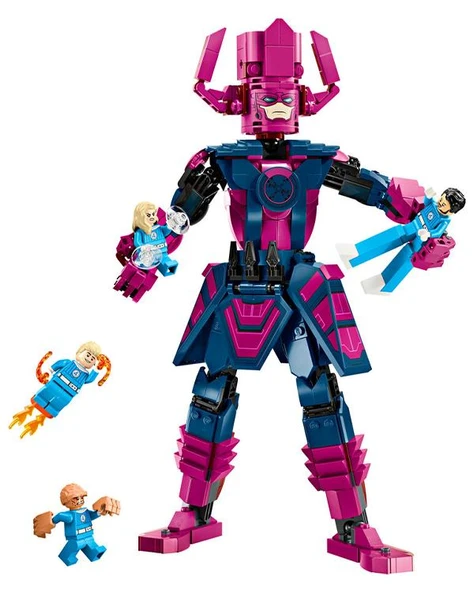 Lego Marvel Fantastik Dörtlü Galactus Yapım Figürüne Karşı 76316 - Resim 2