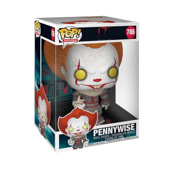 Funko POP Deluxe Movies IT Chapter 1 Pennywise w/ Boat 10 - Resim 2