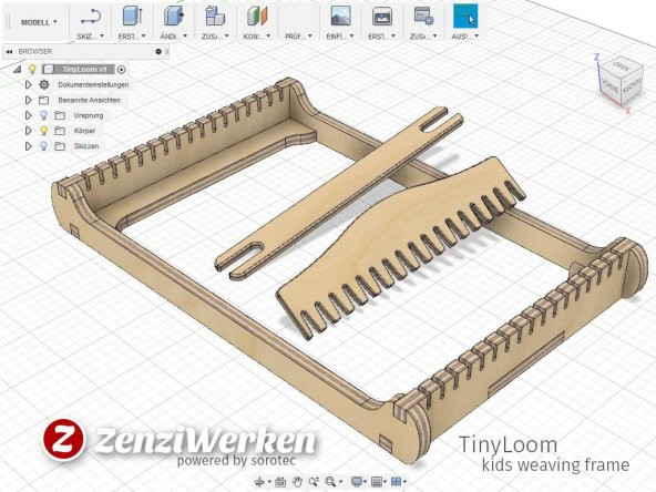 Tinyloom Cnc / Lazer Plastik Aparat - 6