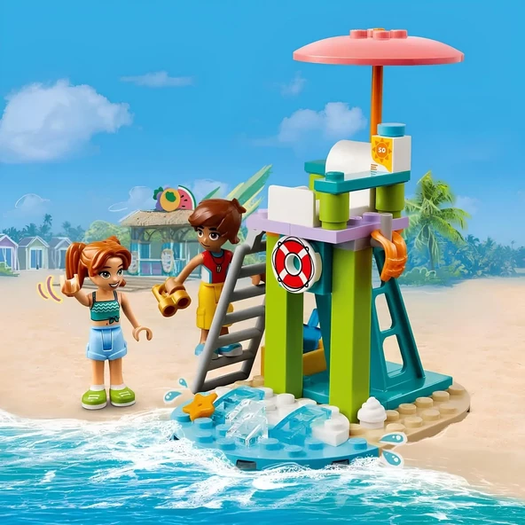 LEGO Friends Plaj Su Motoru 42623 - Resim 5