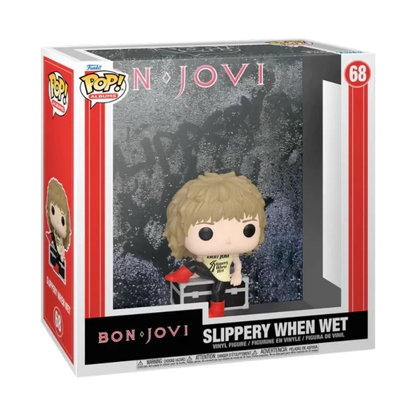 Funko POP Albums: Bon Jovi - Slippery When Wet - Resim 2