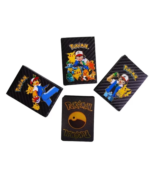 Pokemon Siyah Starter Box Pack Koleksiyon Pokemon Kartları - Resim 4