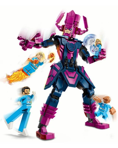 Lego Marvel Fantastik Dörtlü Galactus Yapım Figürüne Karşı 76316 - Resim 3