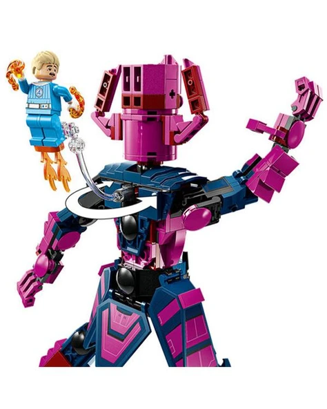 Lego Marvel Fantastik Dörtlü Galactus Yapım Figürüne Karşı 76316 - Resim 4