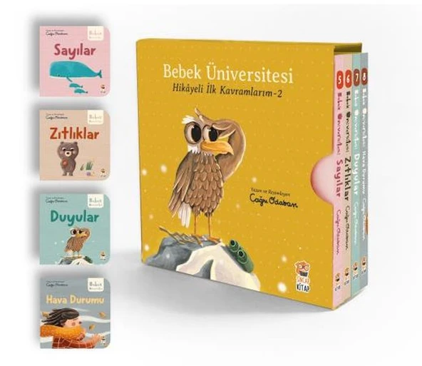 Bebek Üniversitesi Set 2 (4 Kitap) ürün görseli 1