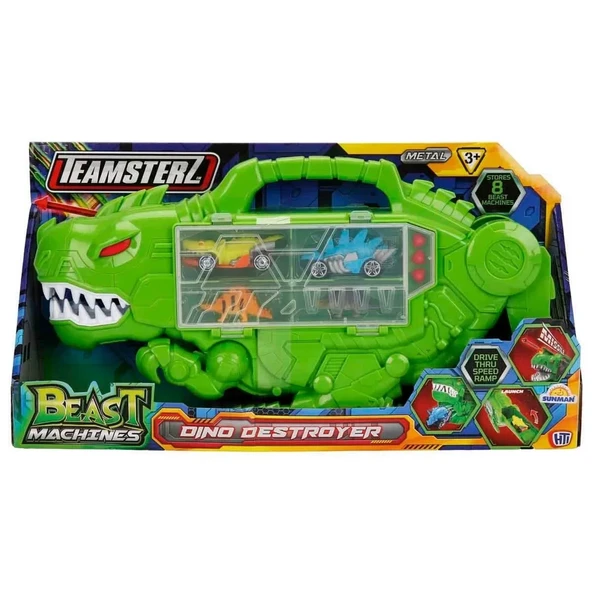 Teamsterz Beast Machines Dinozor Taşıyıcısı - Resim 4