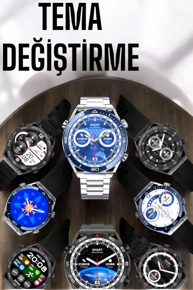 Akıllı Saat 2024 Model Arama Cevaplayan Uyku ve Sağlık Takibi - Resim 2