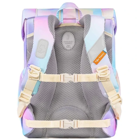 Işıklı Batik Desenli Okul Çantası - 5