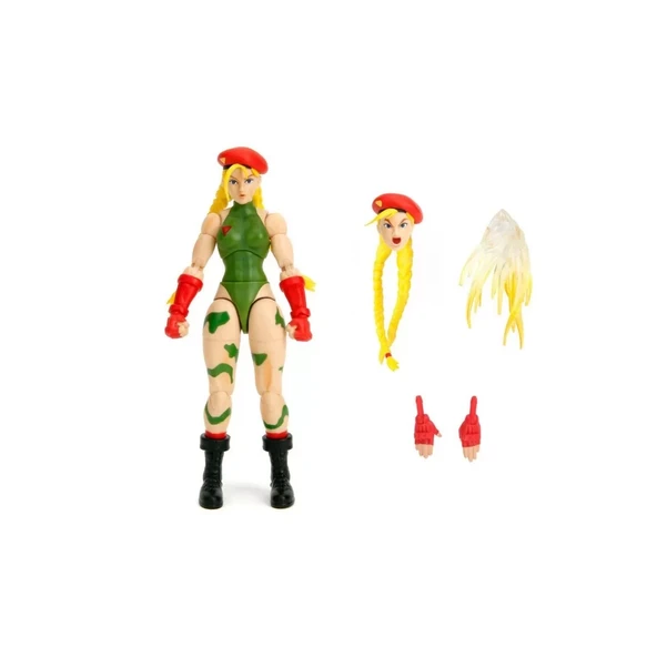 Jada Street Fighter II Cammy White Figür - Resim 3