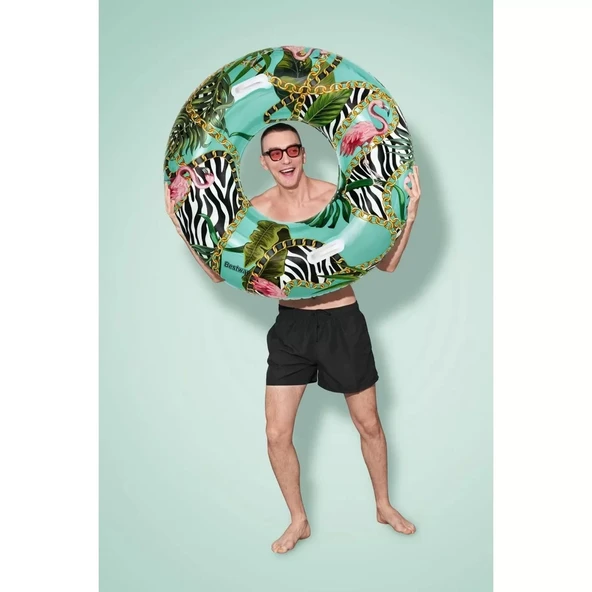 Desenli Tutmalı Simit 114 cm - Resim 3