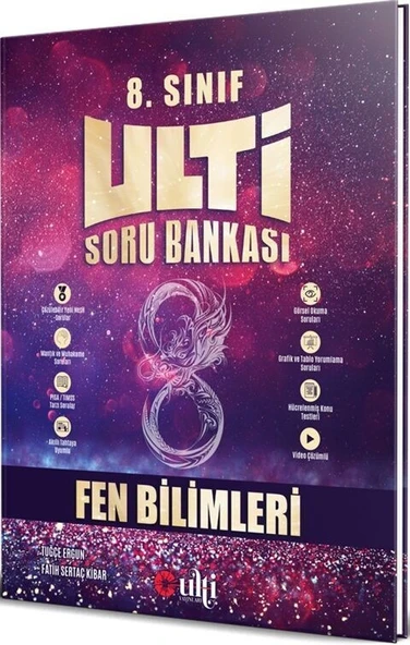 8. Sınıf LGS Fen Bilimleri Soru Bankası Ulti Yayınları ürün görseli