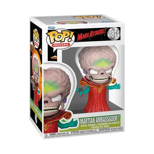 Funko POP Movies: Mars Attacks - Martian Ambassador - Resim 2