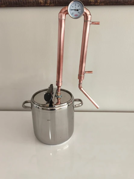 Bitkisel Damıtma İmbik Damıtma Sistemi 7 Litre İmbik