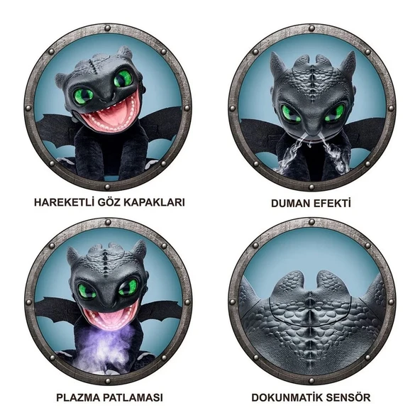 Real FX Dişsiz Elektronik Kukla 30 cm - Resim 3