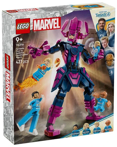 Lego Marvel Fantastik Dörtlü Galactus Yapım Figürüne Karşı 76316 ürün görseli 1