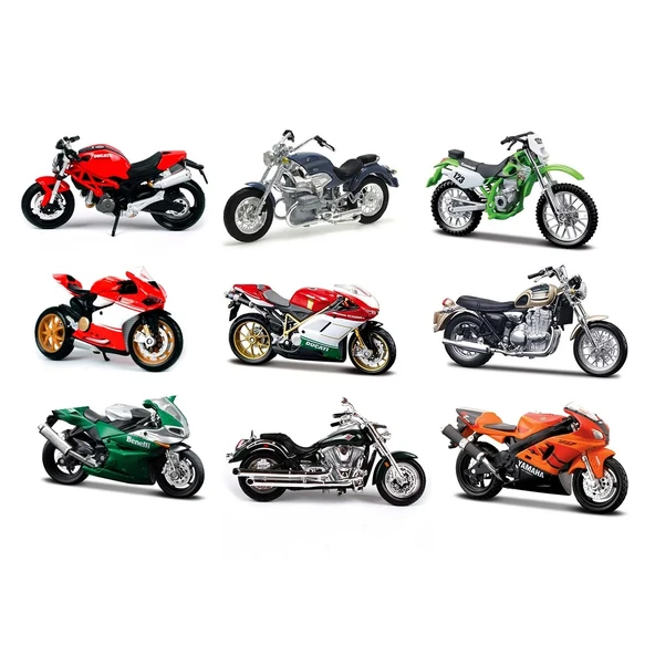 1:18 Maisto Motorsiklet ürün görseli 1