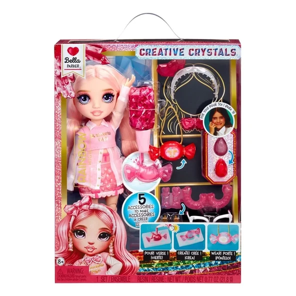 Rainbow High Kristal Serisi Bebekleri - Resim 3