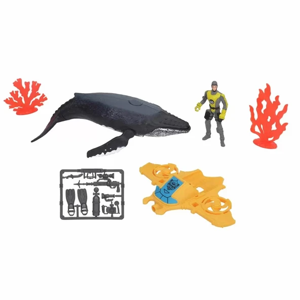 Wild Quest Hydro Surf Balina Araştırma Oyun Seti ürün görseli 1