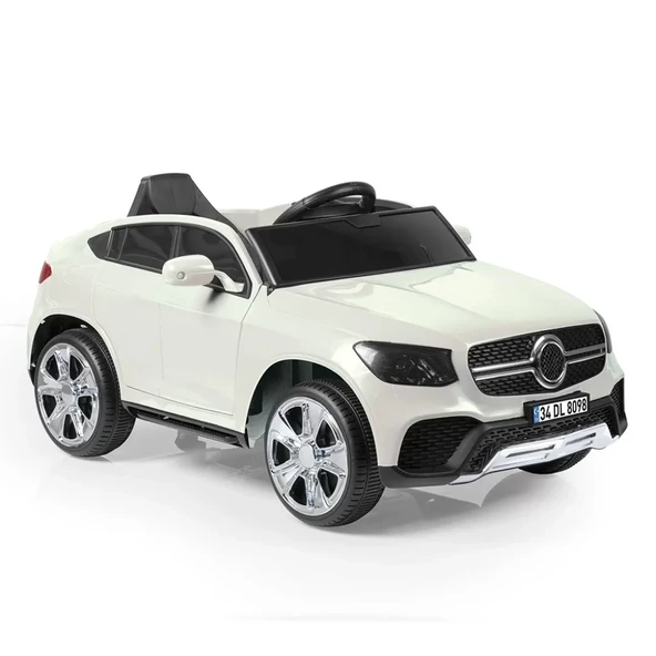 Dolu 8189 Grandex 12v Kumandalı Akülü Araba Beyaz ürün görseli