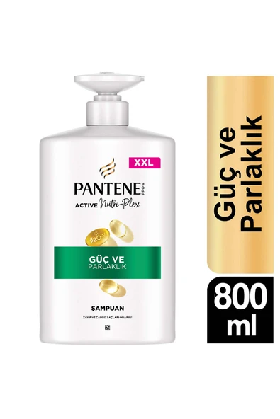 Pantene Güç Ve Parlaklık Şampuan 800 Ml - 7