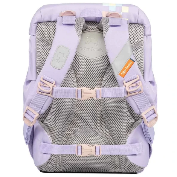 Işıklı Mor Okul Çantası - 5