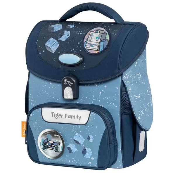 Işıklı Lacivert Mavi Okul Çantası - 2