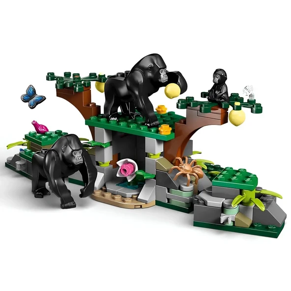 LEGO City Orman Kaşifinin Helikopteri Kamp Yerinde 60437 - 3