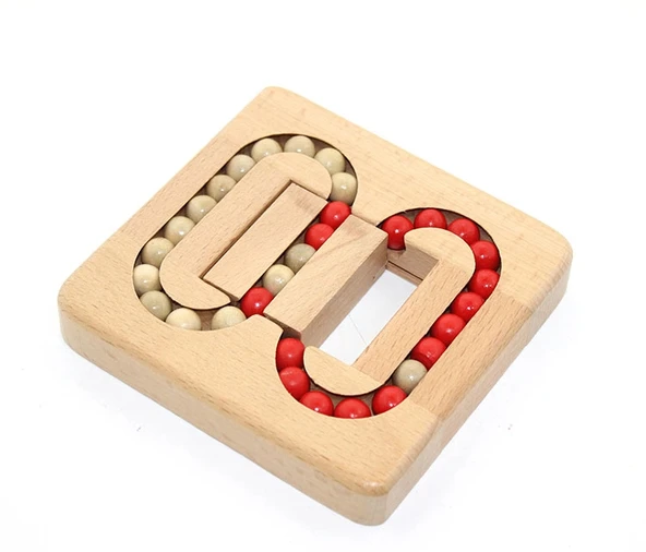 Ahşap Eğitici Rubik Küp Oyunu - 2